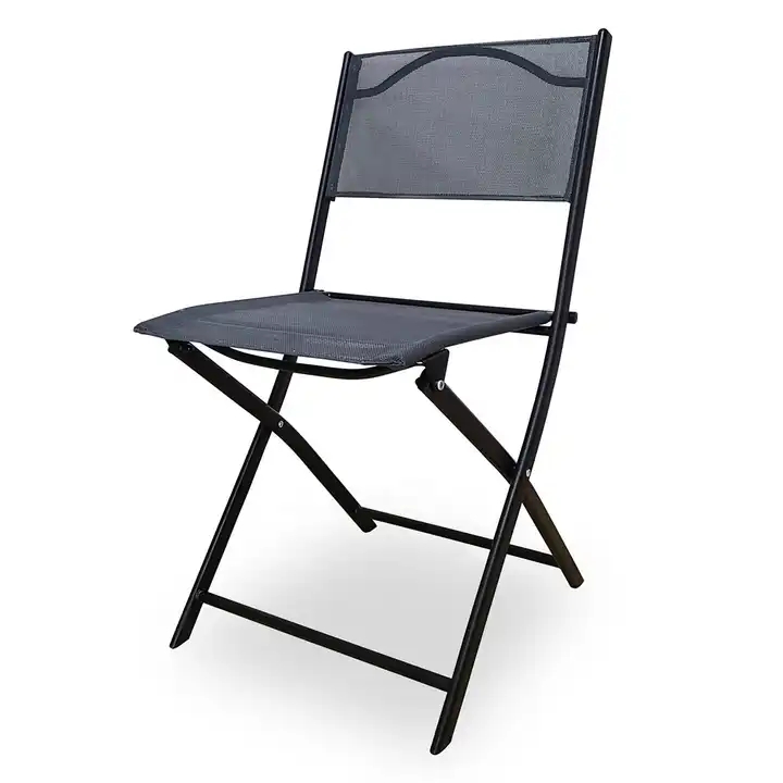 Cheap Outdoor Furniture Garden Bistro Metal Iron Steel Folding Chair Outdoor