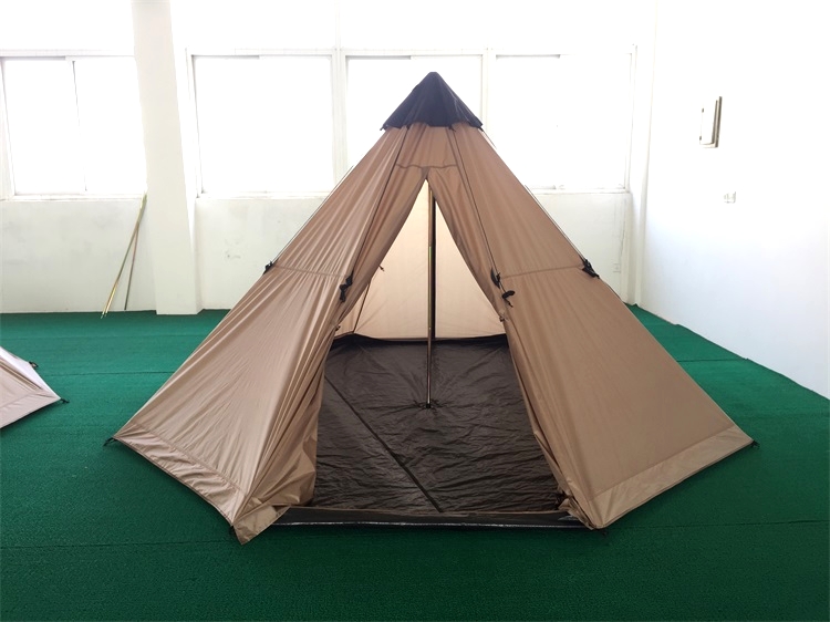 4 6 Person Big Large Wholesale Outdoor Luxury Adult Family Indian Teepee Tipi Camping Tent for Sale